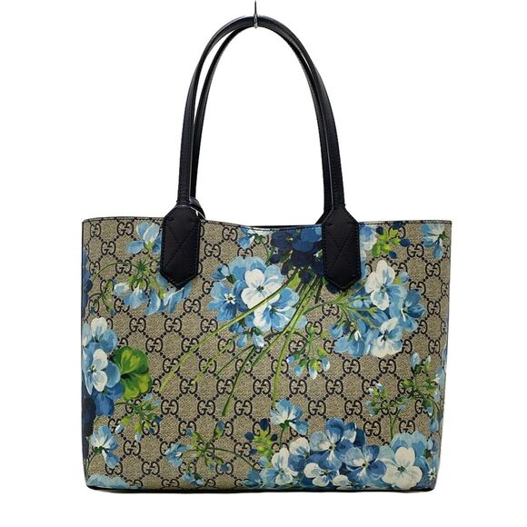 Auth Gucci Gg Blooms Light Brown Blue #142335G70B - Picture 3 of 15
